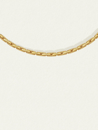 Large Caria Necklace in Gold Vermeil