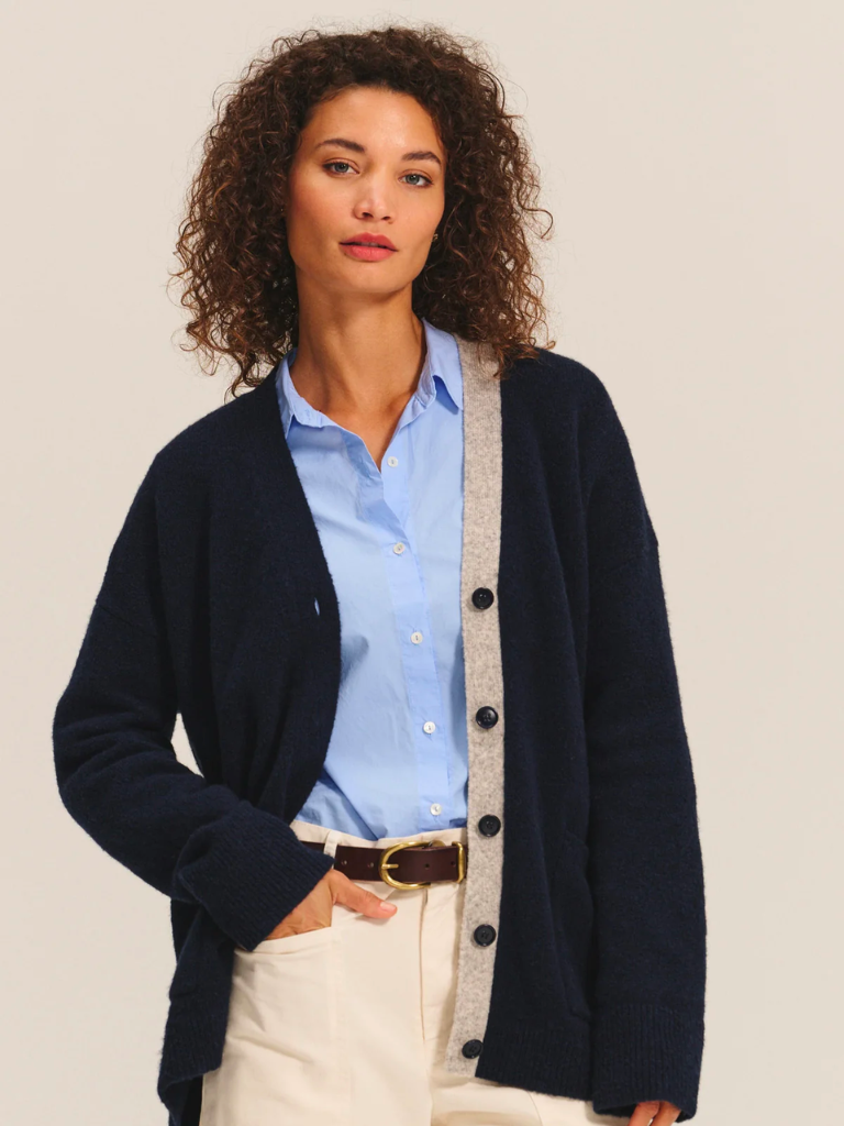 Cameron Cardigan in Navy