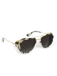 Coleman Sunglasses in Bone 12K