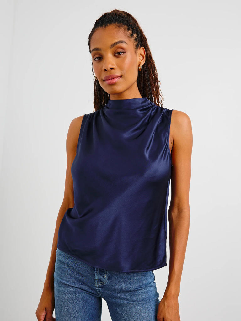 Kaleen Top in Navy