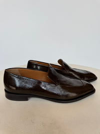Halyn Loafer in Glossy Moss
