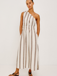 Selani Dress in Sequoia Stripe