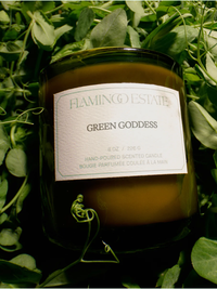 Vegetable Wax Candle in Green Goddess
