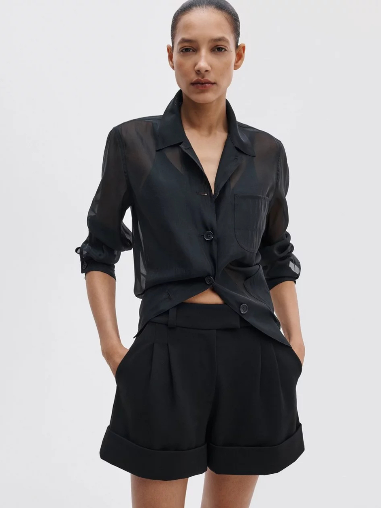 Neila Refine Knit Short in Black