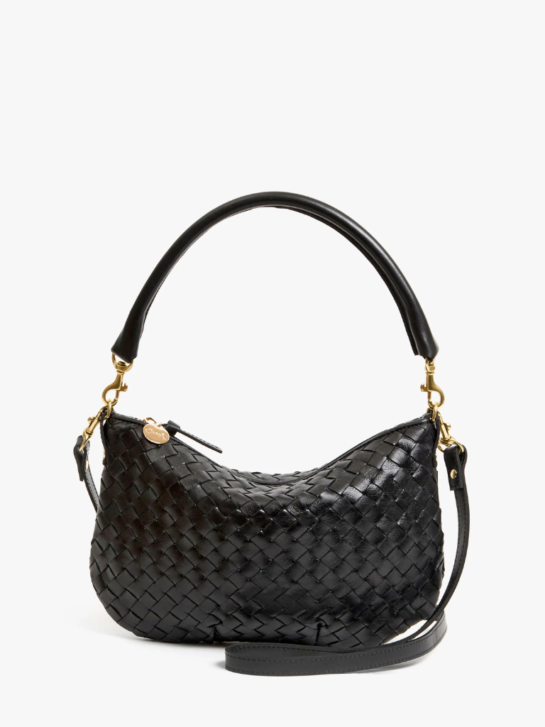 Petit Moyen in Black Diagonal Woven
