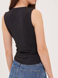 Indra Tank Top in Black