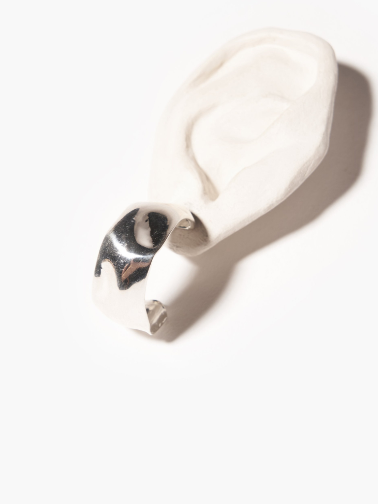Sanne Hoops in Sterling Silver