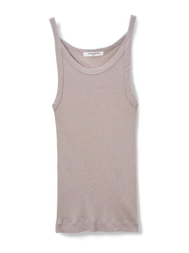 Annie Recycled Tank in Brushed Lilac