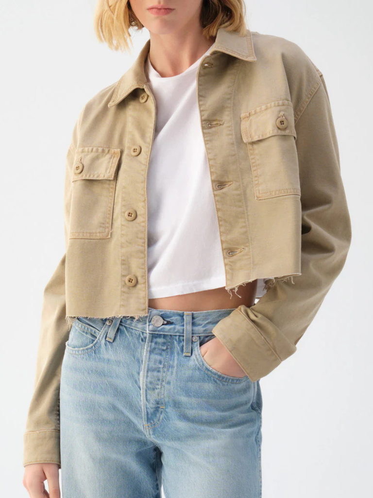 Carly Jacket in Khaki