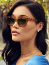 Brigitte Sunglasses in Fernet