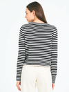 Lewes Crewneck in Canvas Combo