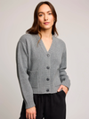 Mabel Cardigan in Heather Grey