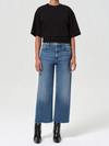 Ren High Rise (Stretch) Wide Leg Jean in Chord