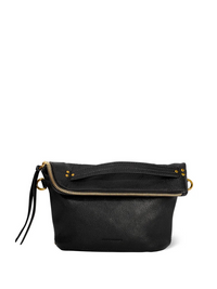 Lucky Pochette in Black Goatskin