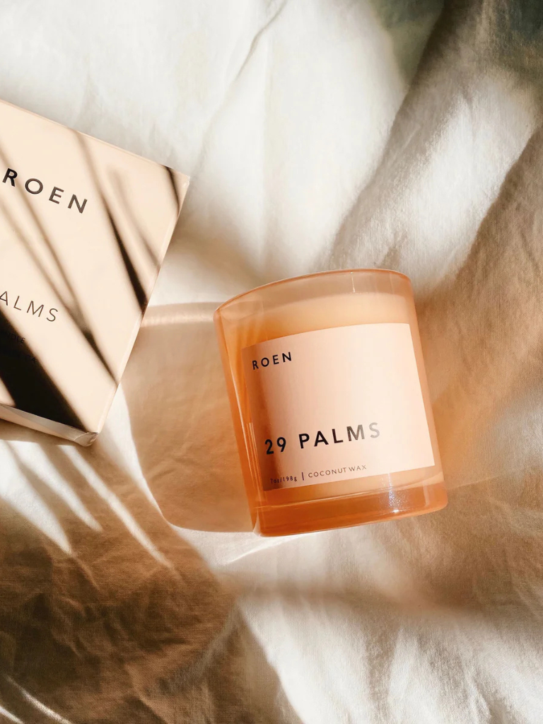 Hand Poured Candle in 29 Palms
