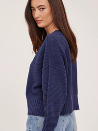 Jennalee Cardigan in Navy