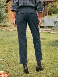 Blackrock Italian Utility Pant in Washed Black