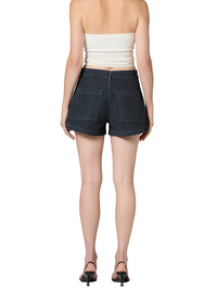 Marcella Utility Short in Washed Black