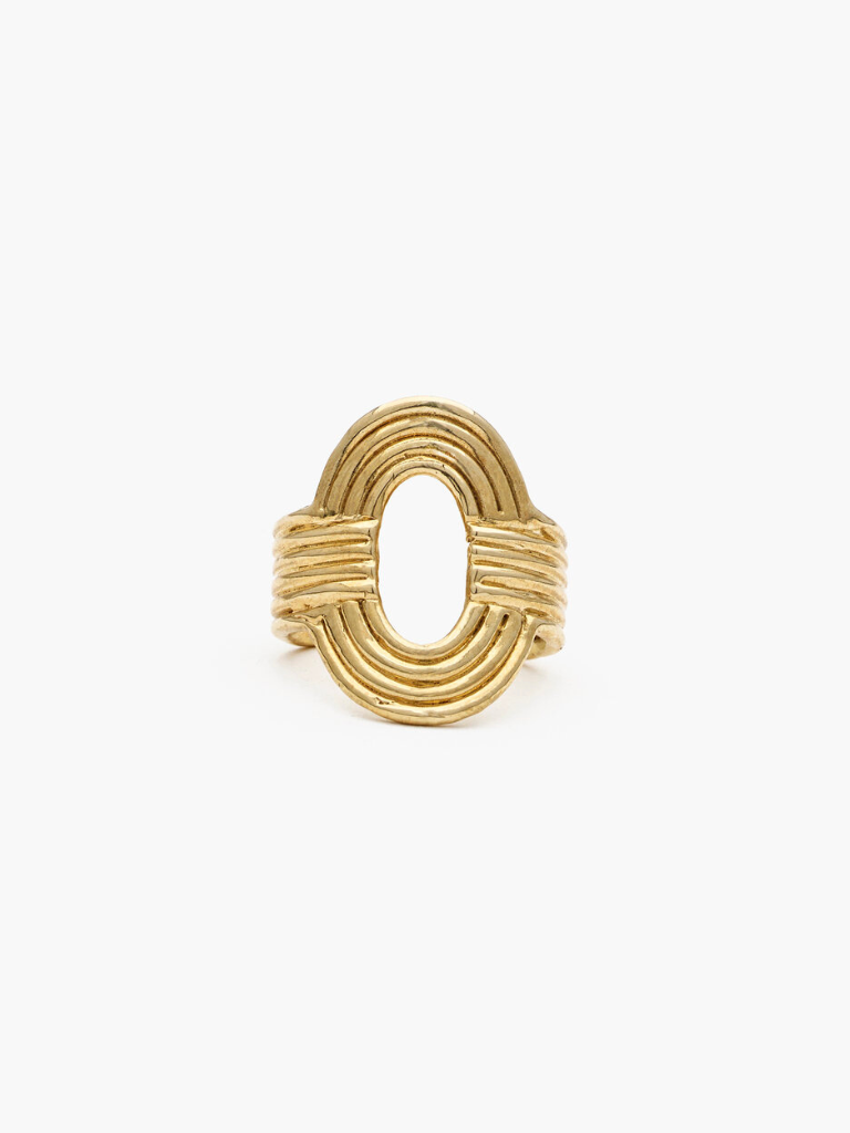Aalto Ring in Brass
