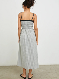 Primrose Dress in Ivory Jet Gingham