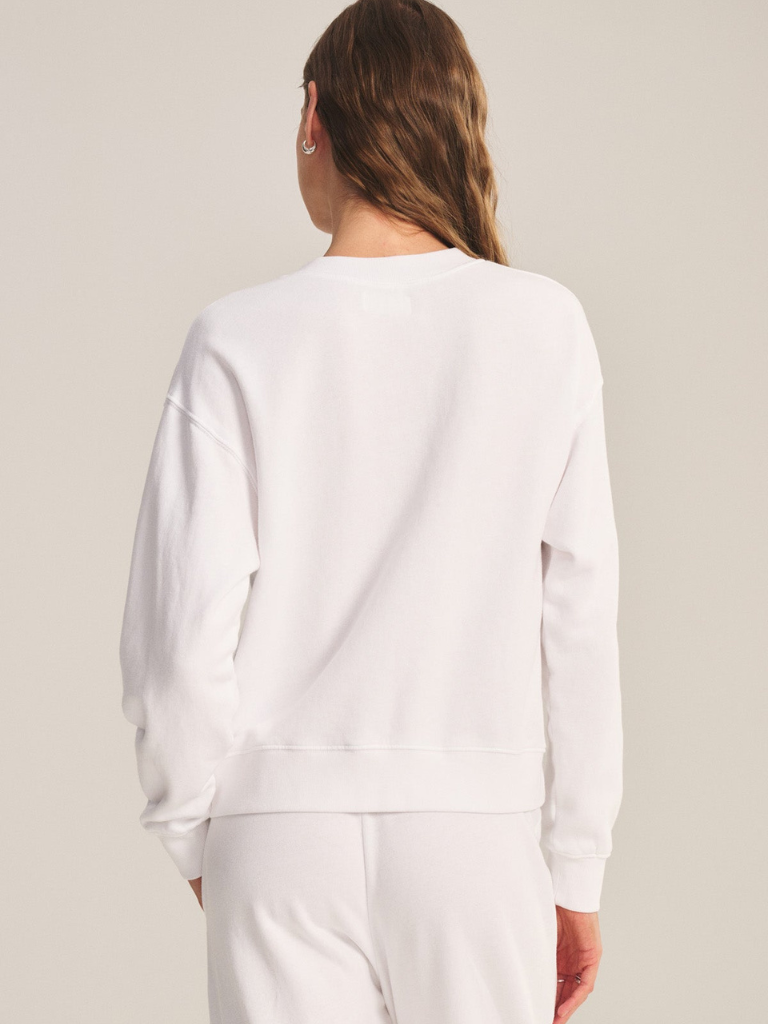 Yoko Sweatshirt in White