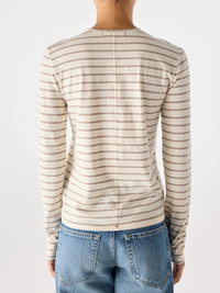 Drew Long Sleeve in Natural/Haze