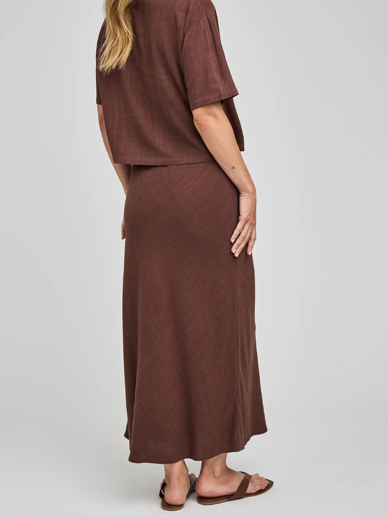 Cassia Skirt in Espresso