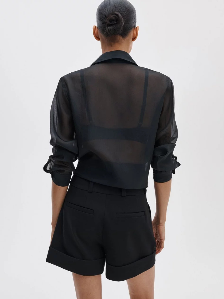 Neila Refine Knit Short in Black