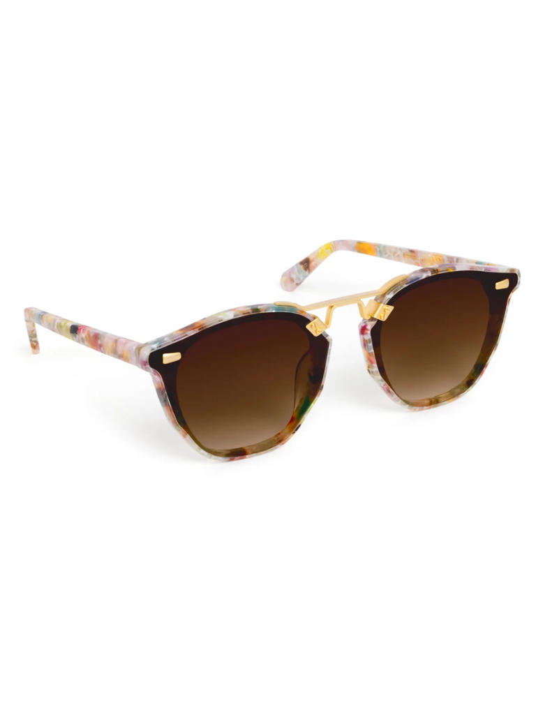 Beau Nylon Sunglasses in Sucre 18K