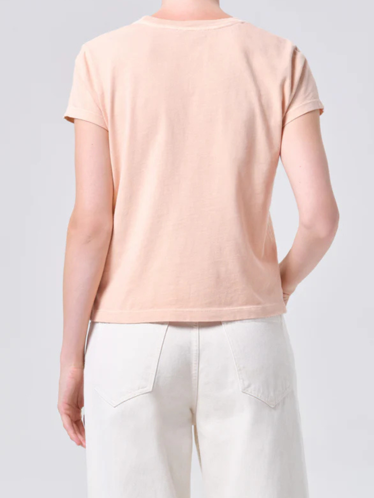 Adine Long Line Tee in Sun Filter