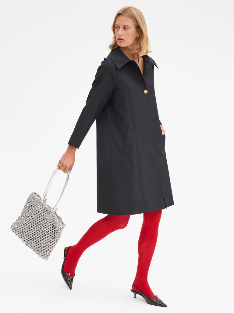 Sandy Woven Tote in Silver