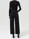 Ren High Rise Wide Leg Jean in Hush