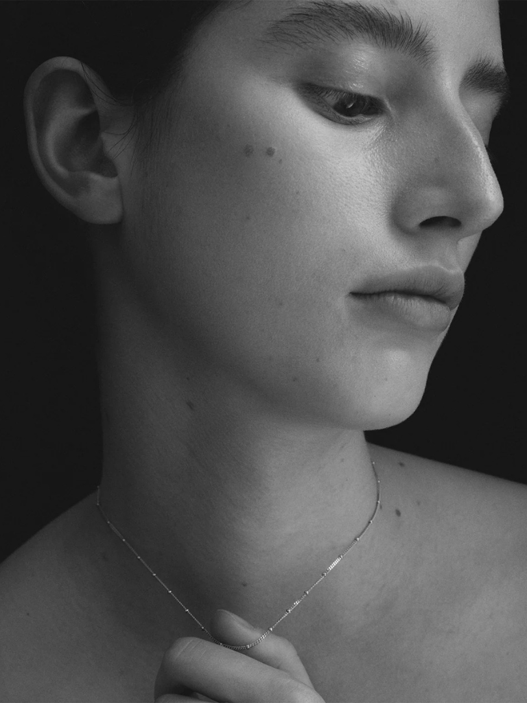 Fine Choker Necklace in Silver