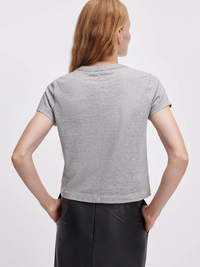 Kelly Perfect Tee in Heather Grey