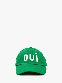 Oui Baseball Hat in Green
