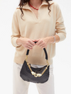 Top Handle Strap in Vintage Gold Le Cheval