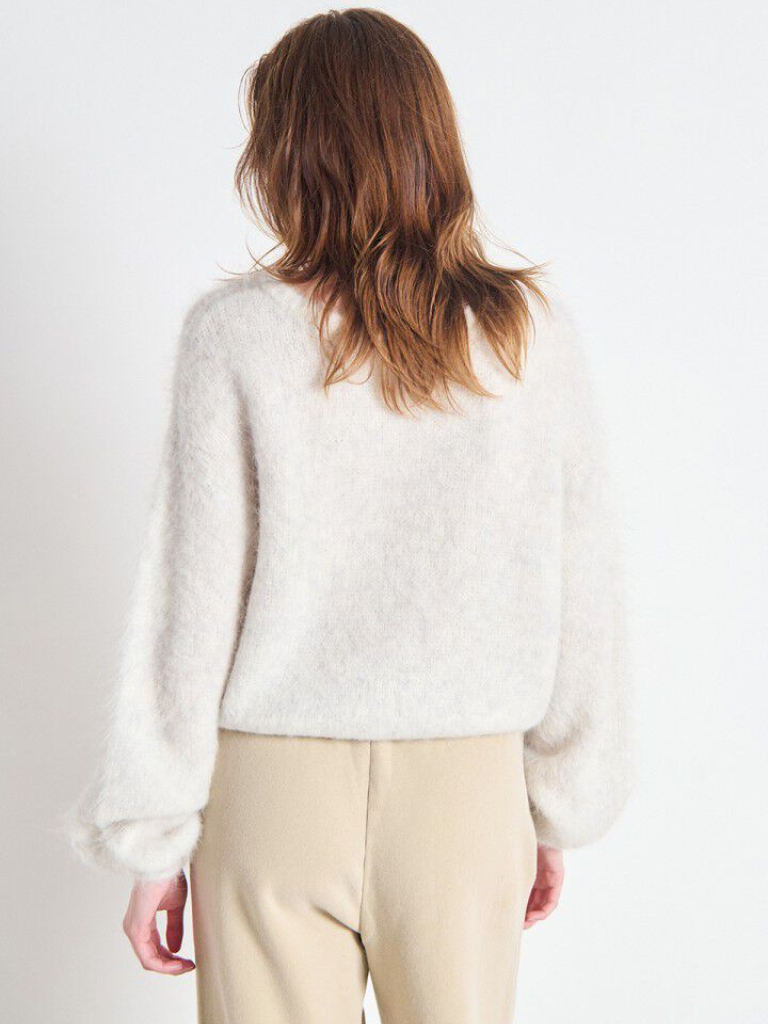 Niby Sweater in Heather Grey