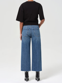 Ren High Rise (Stretch) Wide Leg Jean in Chord
