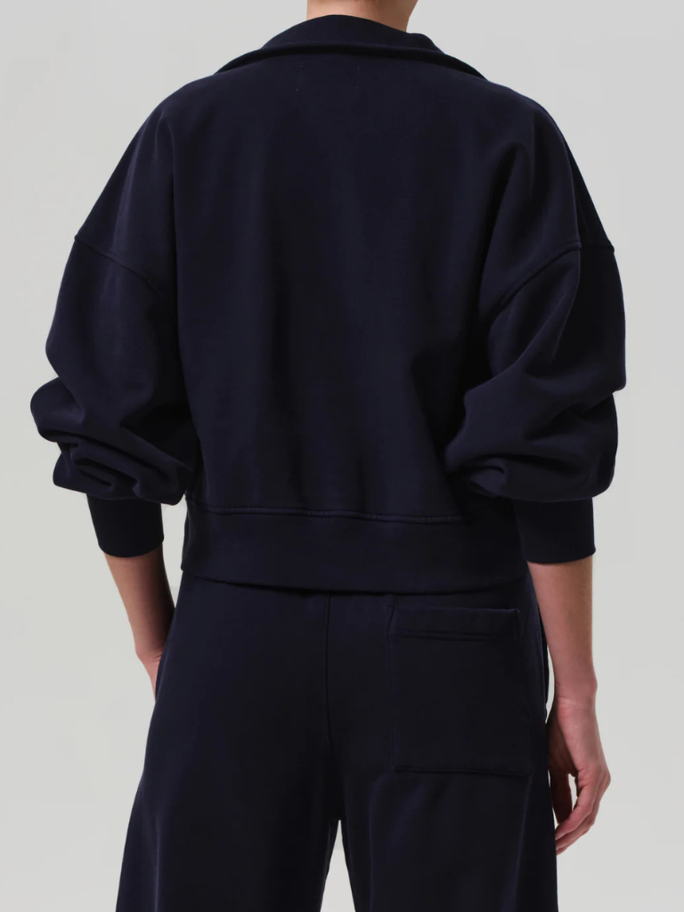 Mirelle Funnel Neck in Navy