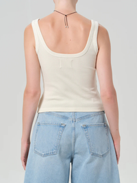 Faye Rib Tank in Dune