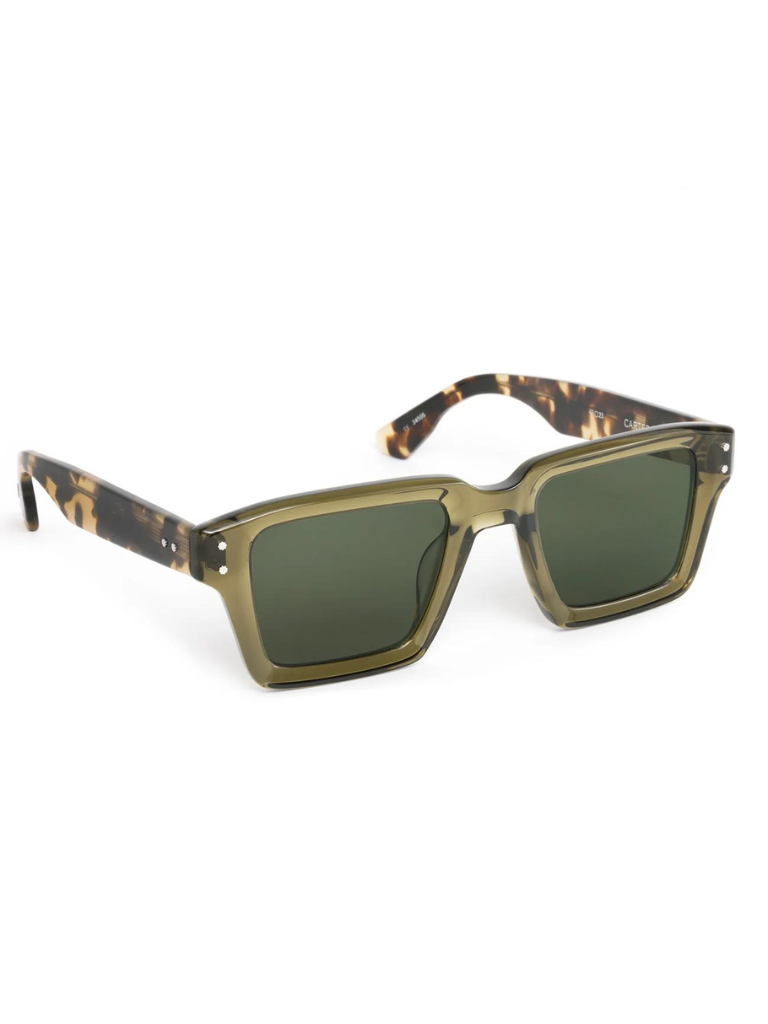 Carter Sunglasses in Olive + Iberia