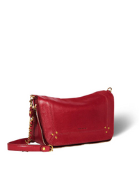 Bobi S Shoulder Bag in Ruby