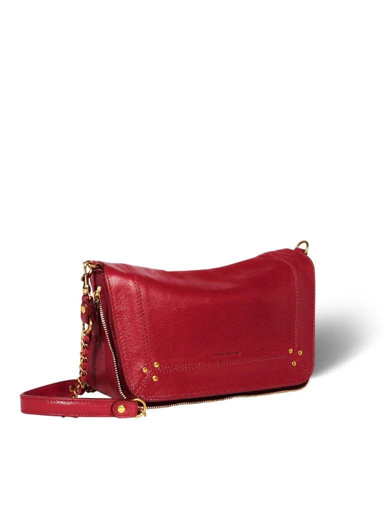 Bobi S Shoulder Bag in Ruby