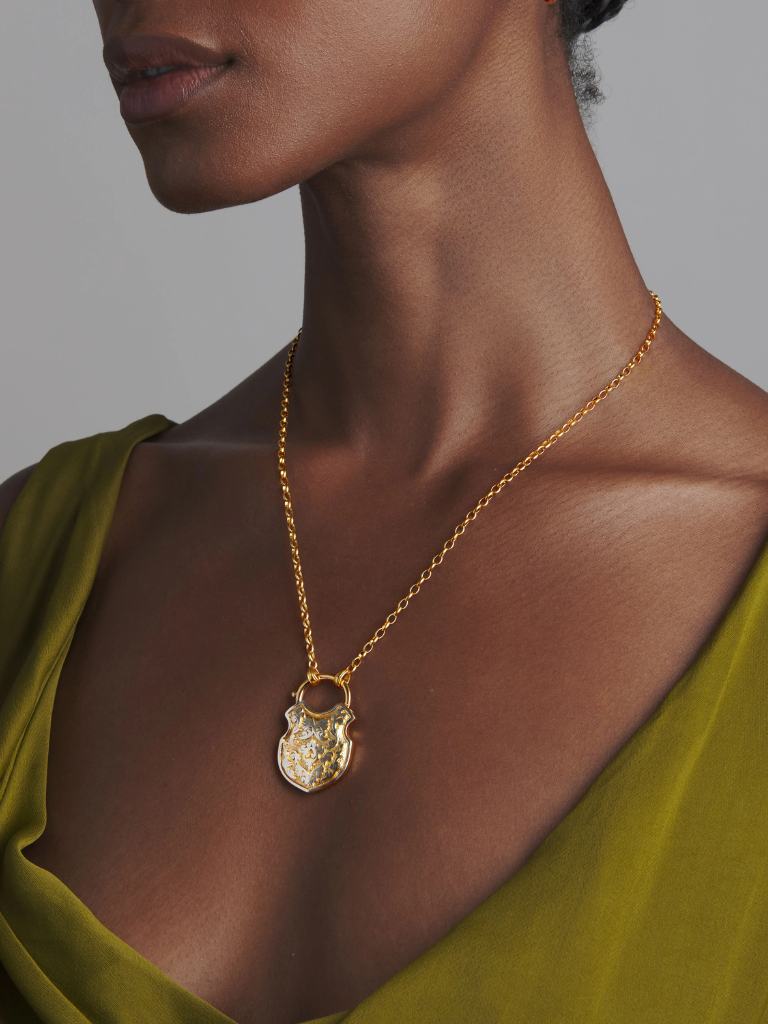 Shackle of Ophelia Necklace in Gold