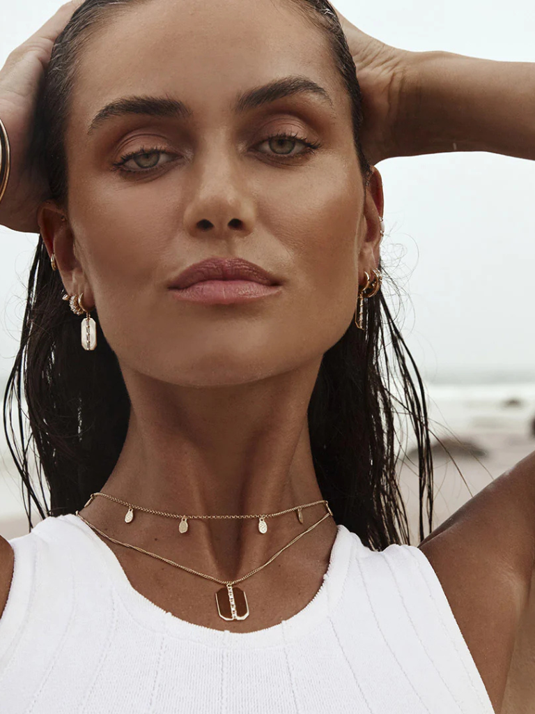 Bermuda Pendant Necklace in Gold