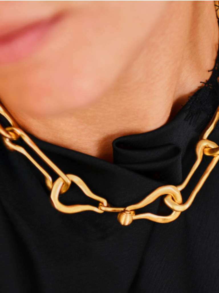 Osmose Necklace in Gold