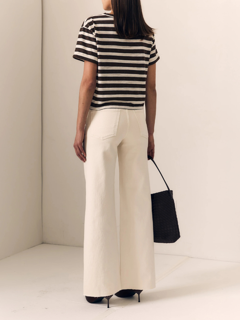 Column Jean in Bone