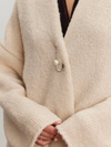 Chanson Cardigan in Beige