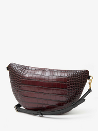 Grande Fanny Pack in Bordeaux Autumn Croco