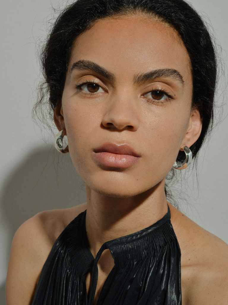 Sanne Hoops in Sterling Silver